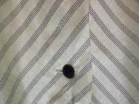 ストライプ柄ワンピース(ライトグリーンイエローxブラック)