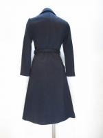 レトロ無地コート(ブラック)